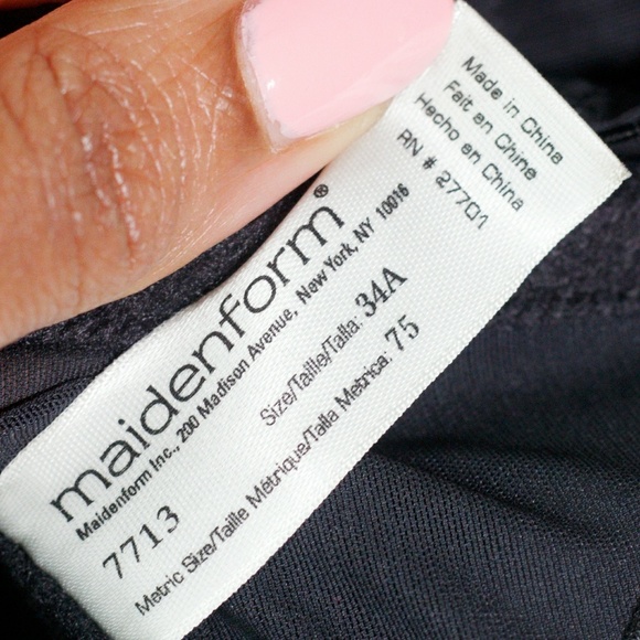 NWOT Maidenform • Firm Foundation Push Up - Picture 6 of 6